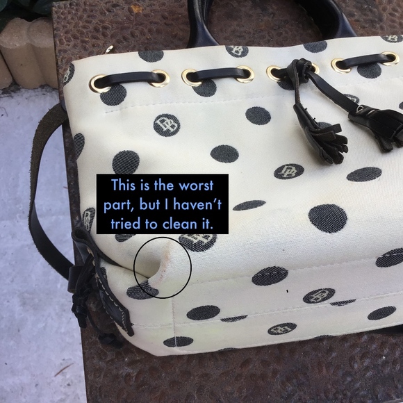 Rare D&B Signature Tassel Tote Canvas & Leather - Picture 8 of 8